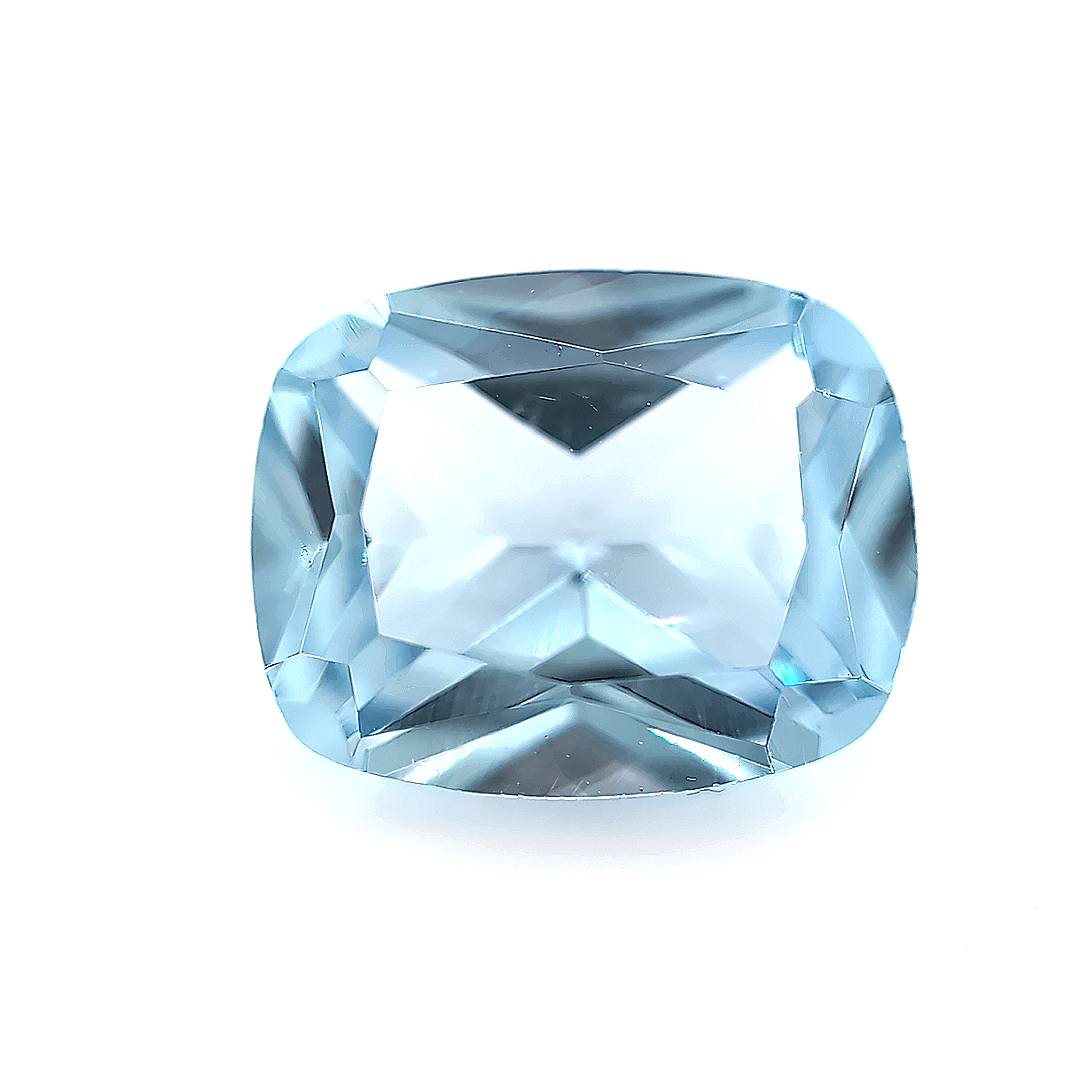 Rectangle Cushion Synthetic Aquamarine Spinel