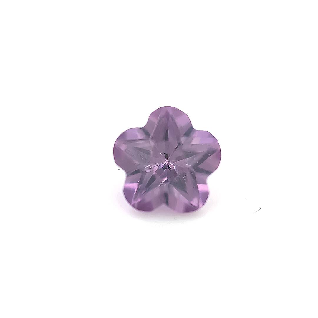 Flower Synthetic Alexandrite (Color Change) Corundum (Cool light)