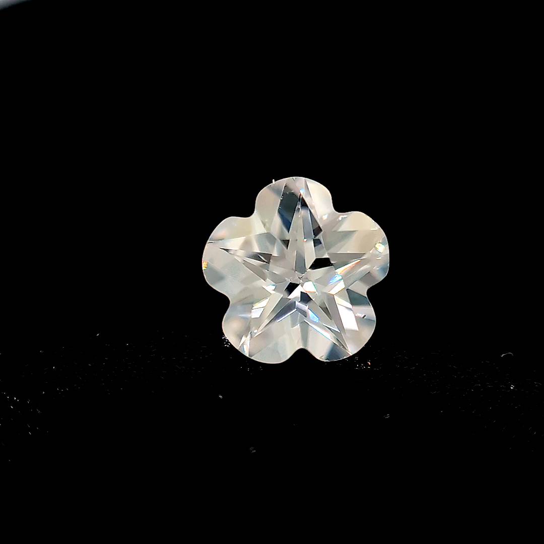 Flower White CZ