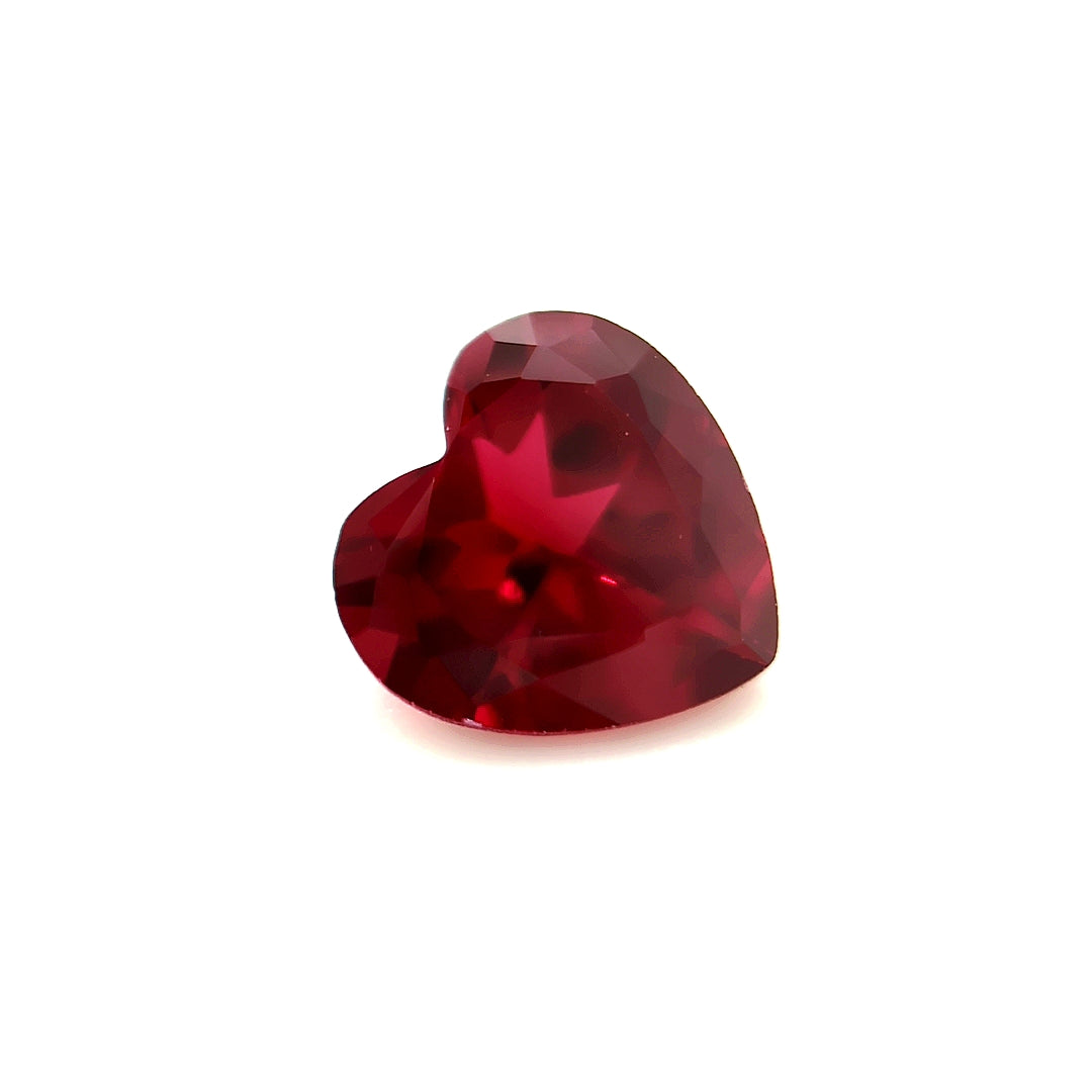 Heart Synthetic Garnet Corundum