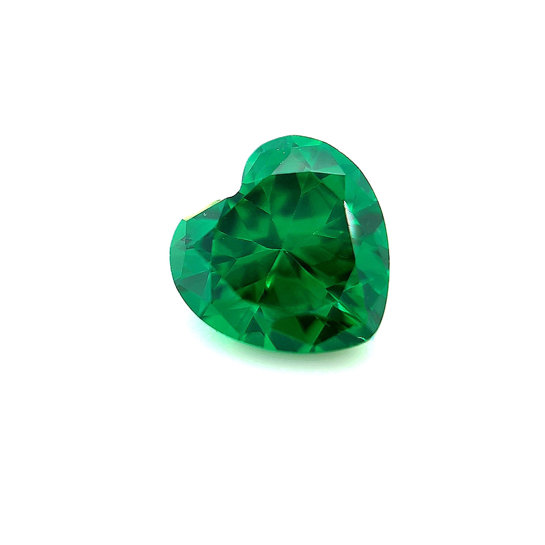 Heart Green CZ