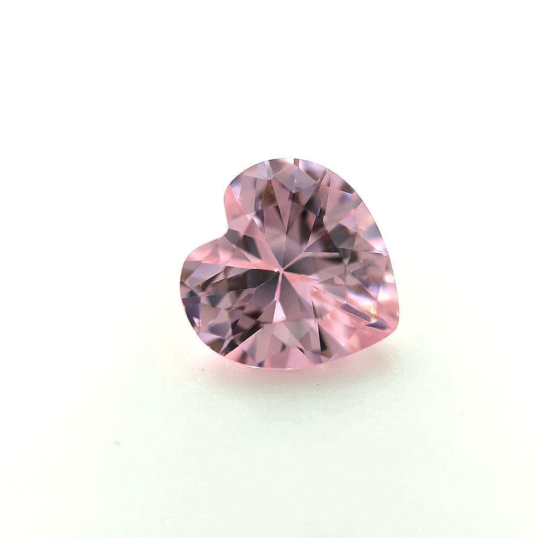 Heart Pink CZ