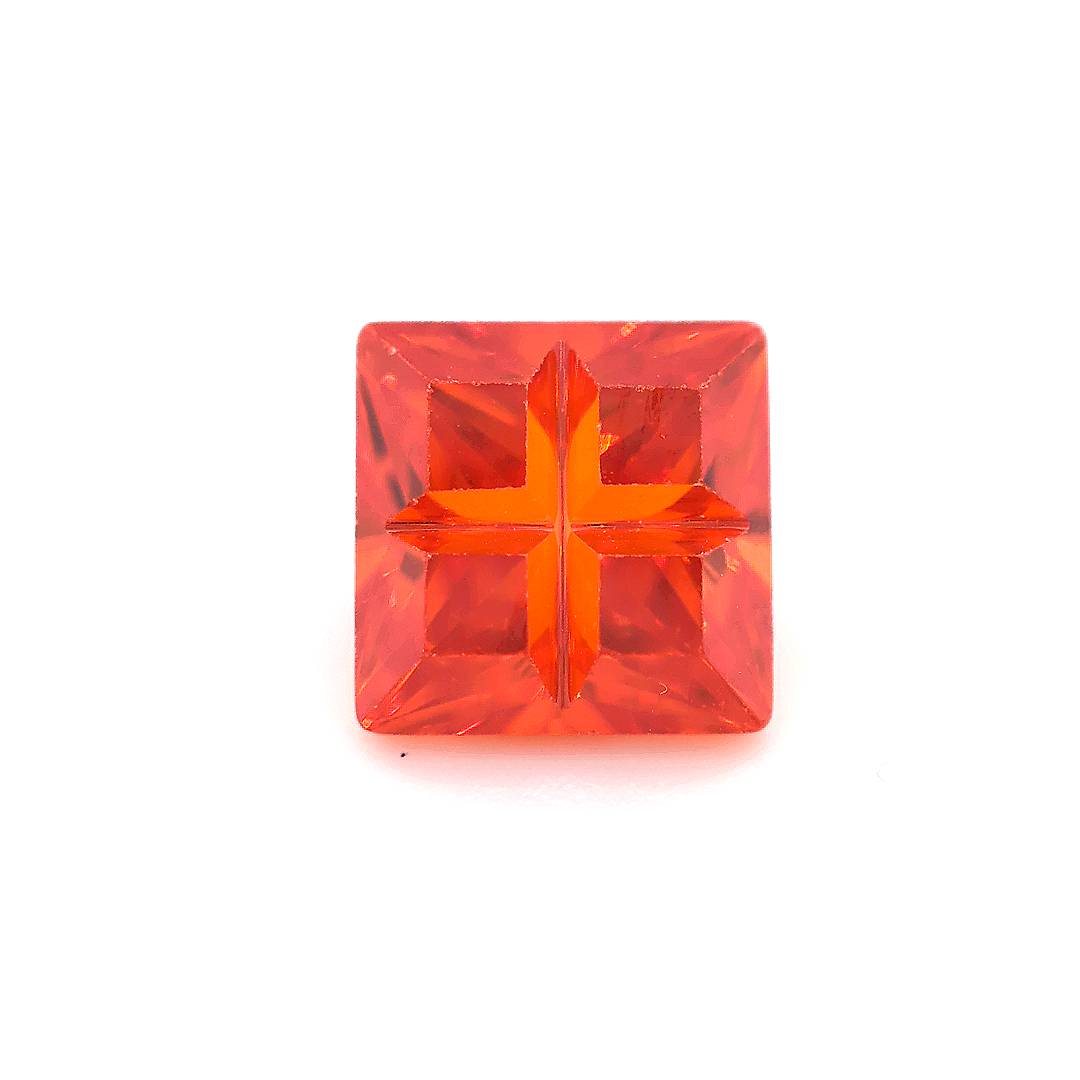 Invisible Square Orange CZ