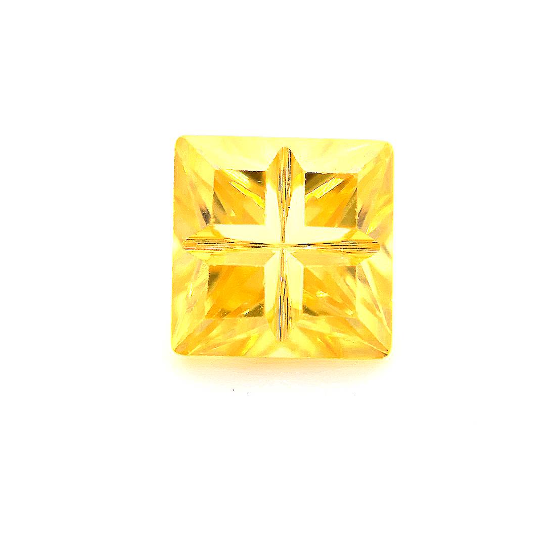 Invisible Square Yellow CZ