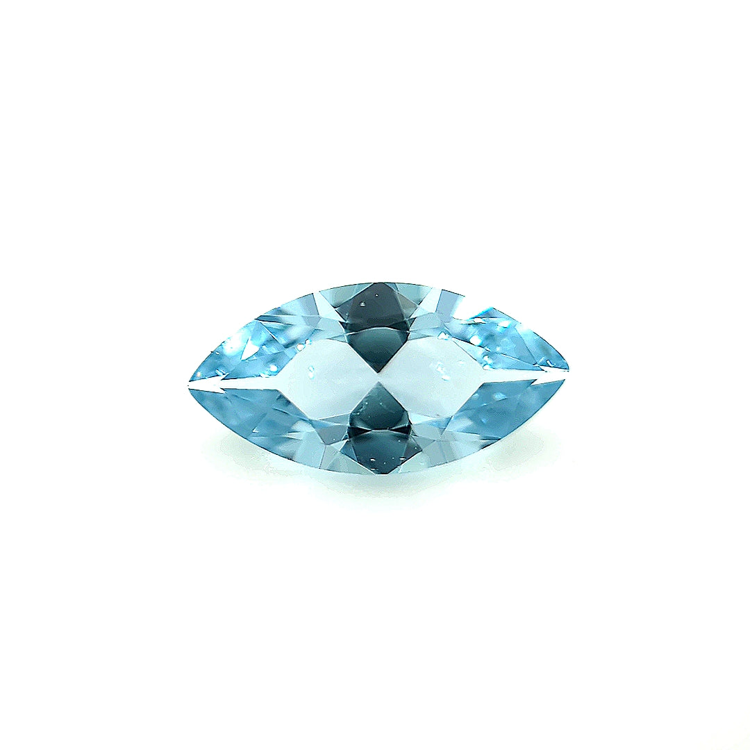 Marquise Synthetic Aquamarine Spinel