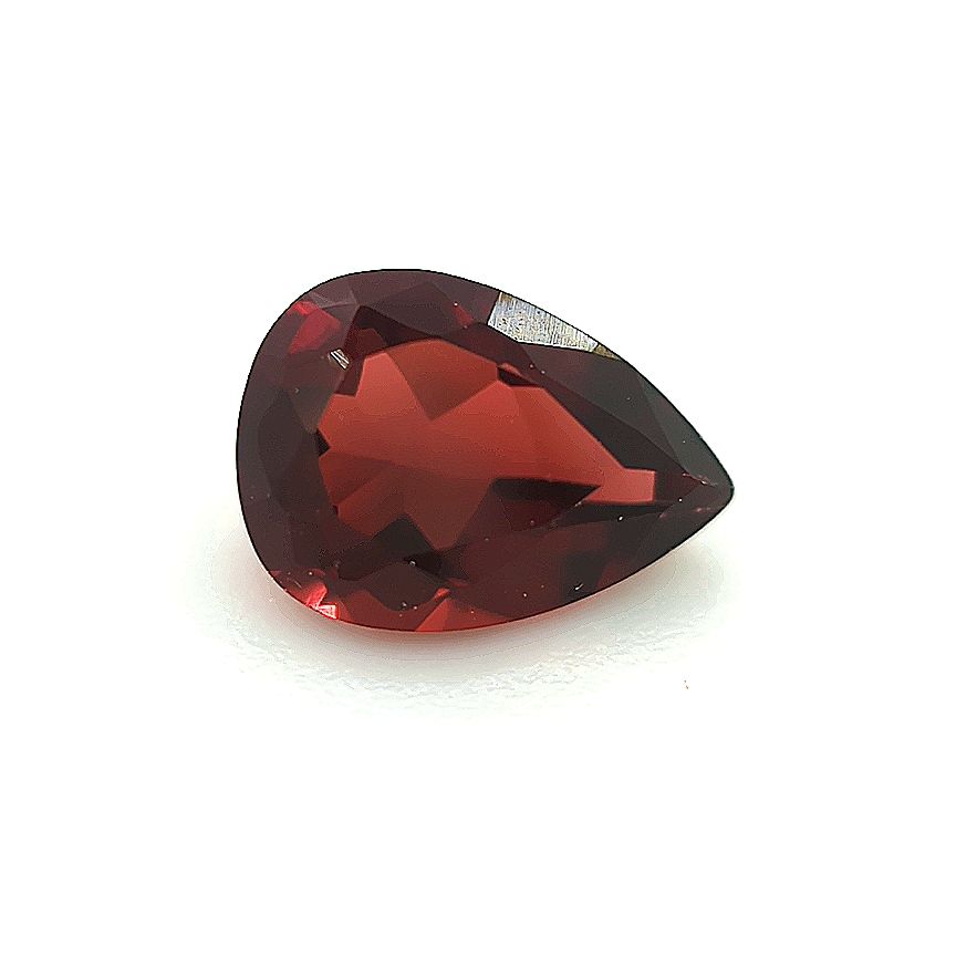 Pear Garnet Glass