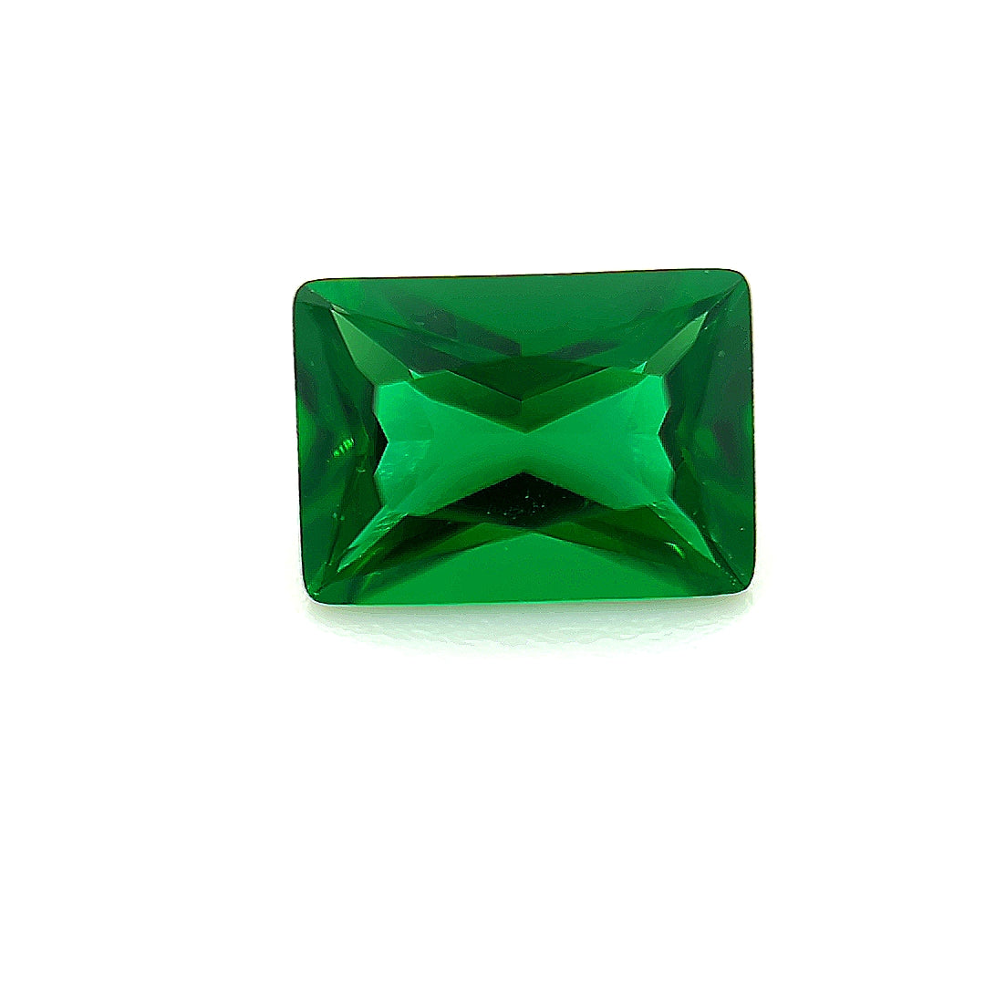 Rectangle Green Glass