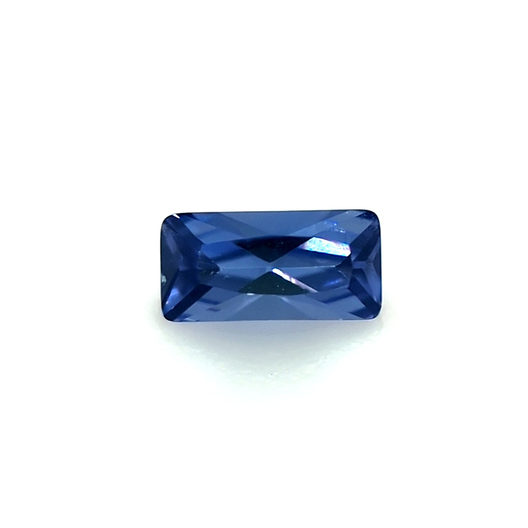 Straight Baguette Tanzanite CZ