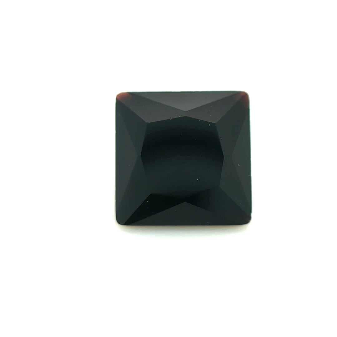 Square Black Glass