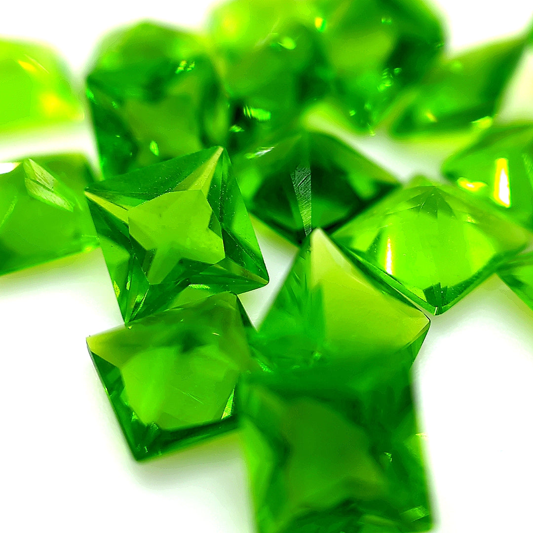 Square Peridot Glass