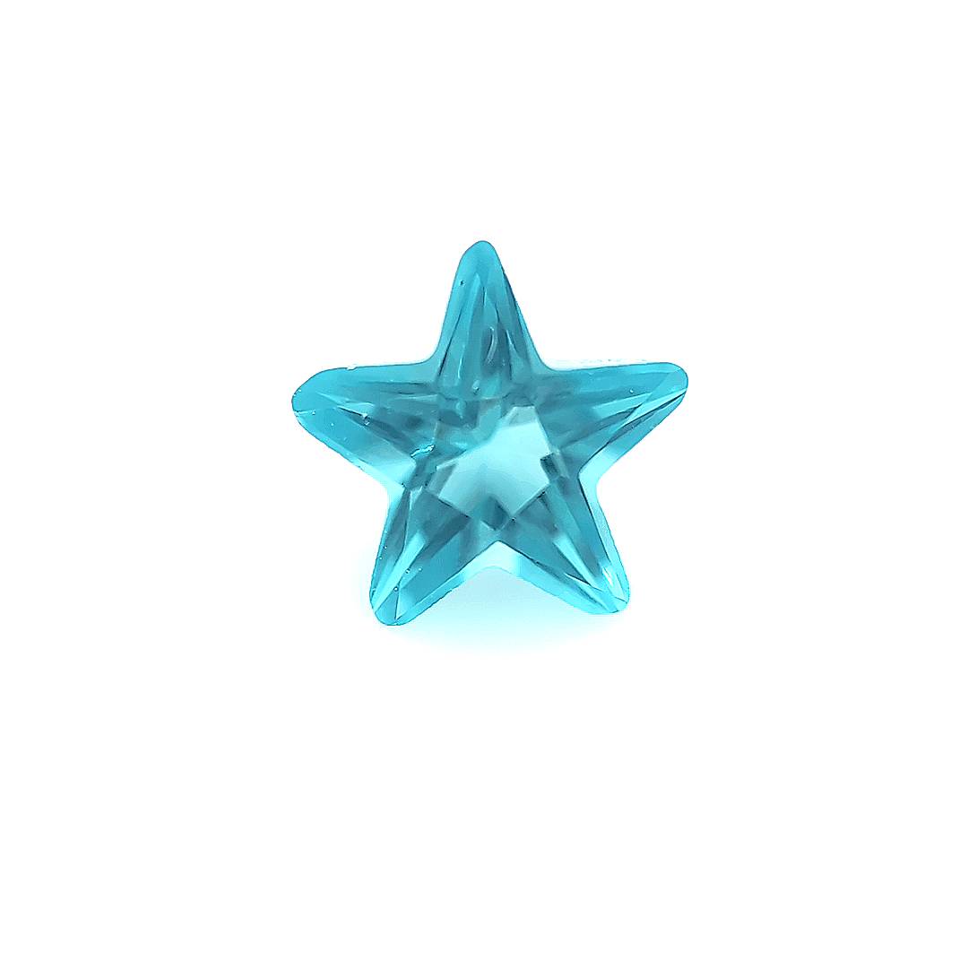 Star Aquamarine Glass