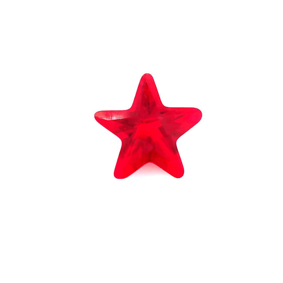 Star Red Glass