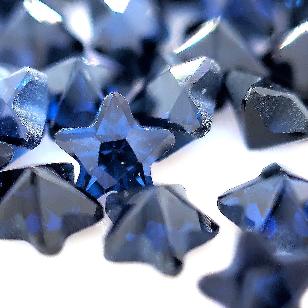 Star Synthetic Blue Sapphire Corundum