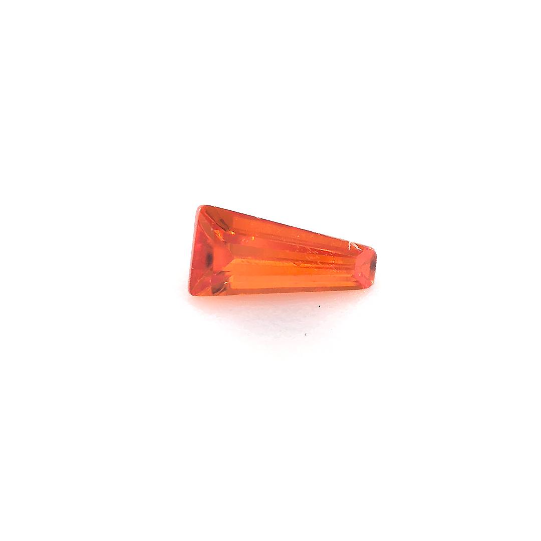 Tapered Baguette Orange CZ