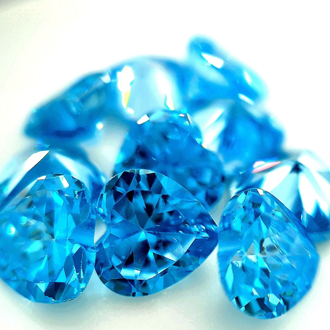 Heart Blue CZ