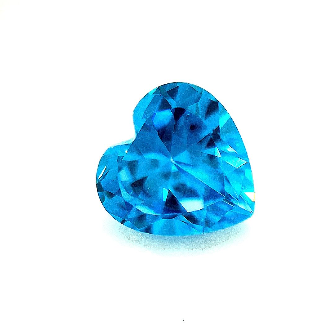 Heart Blue CZ