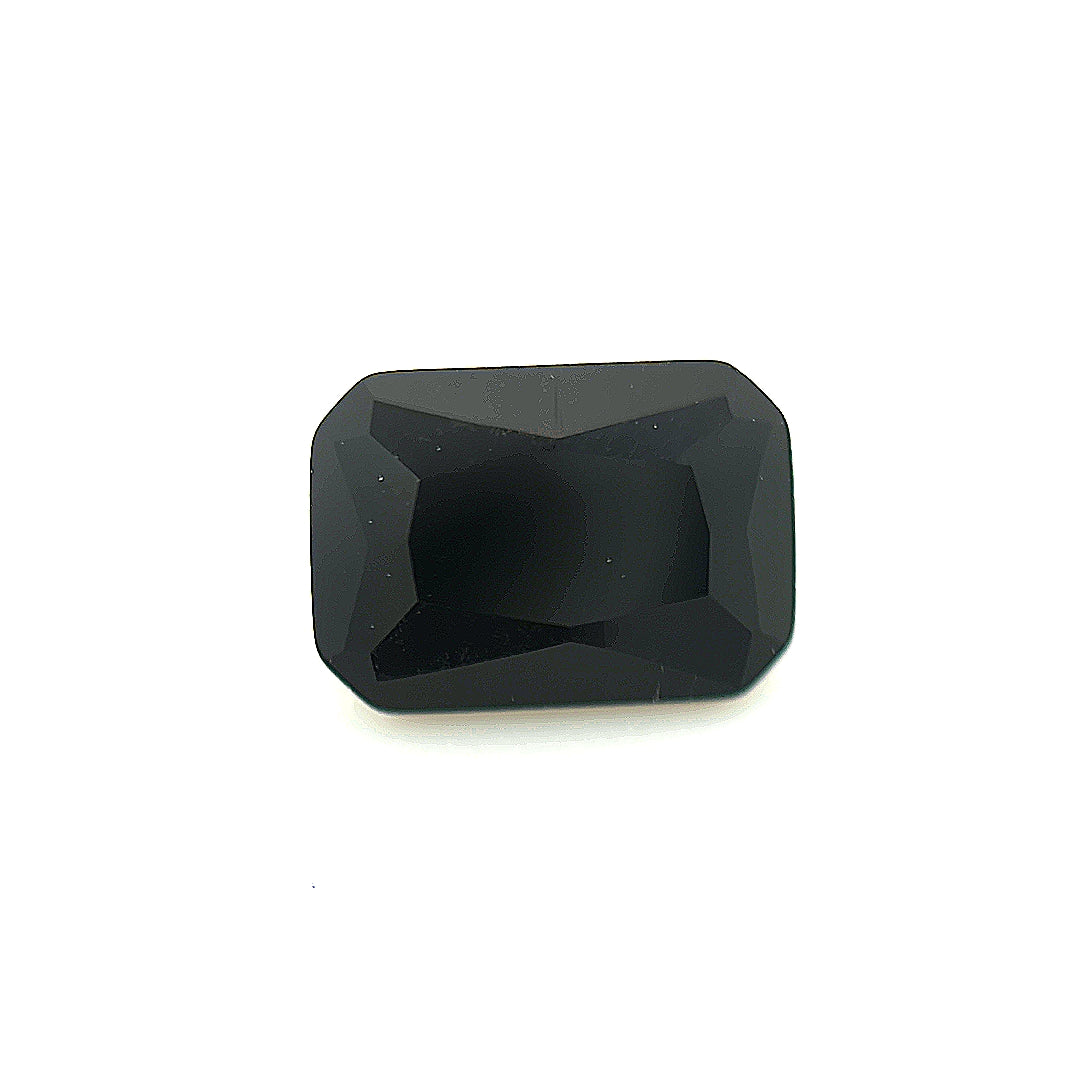 Octagon Black Glass