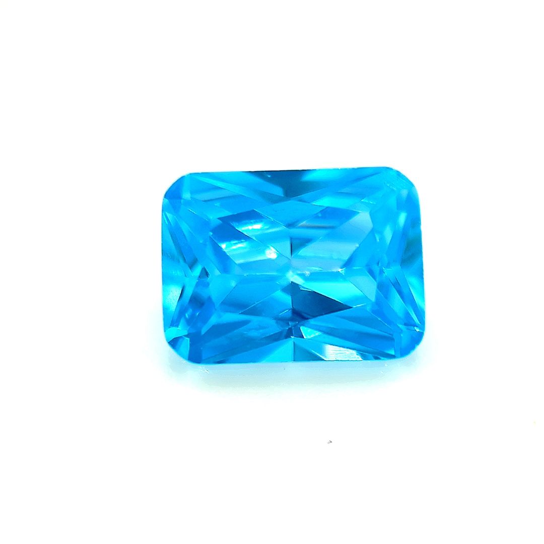 Octagon Blue CZ