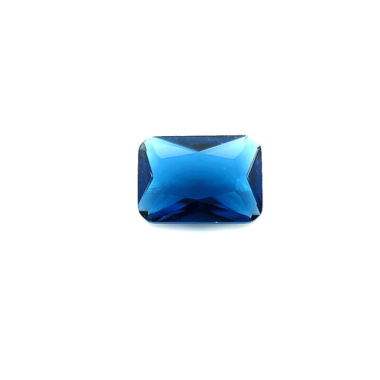 Octagon Blue Glass