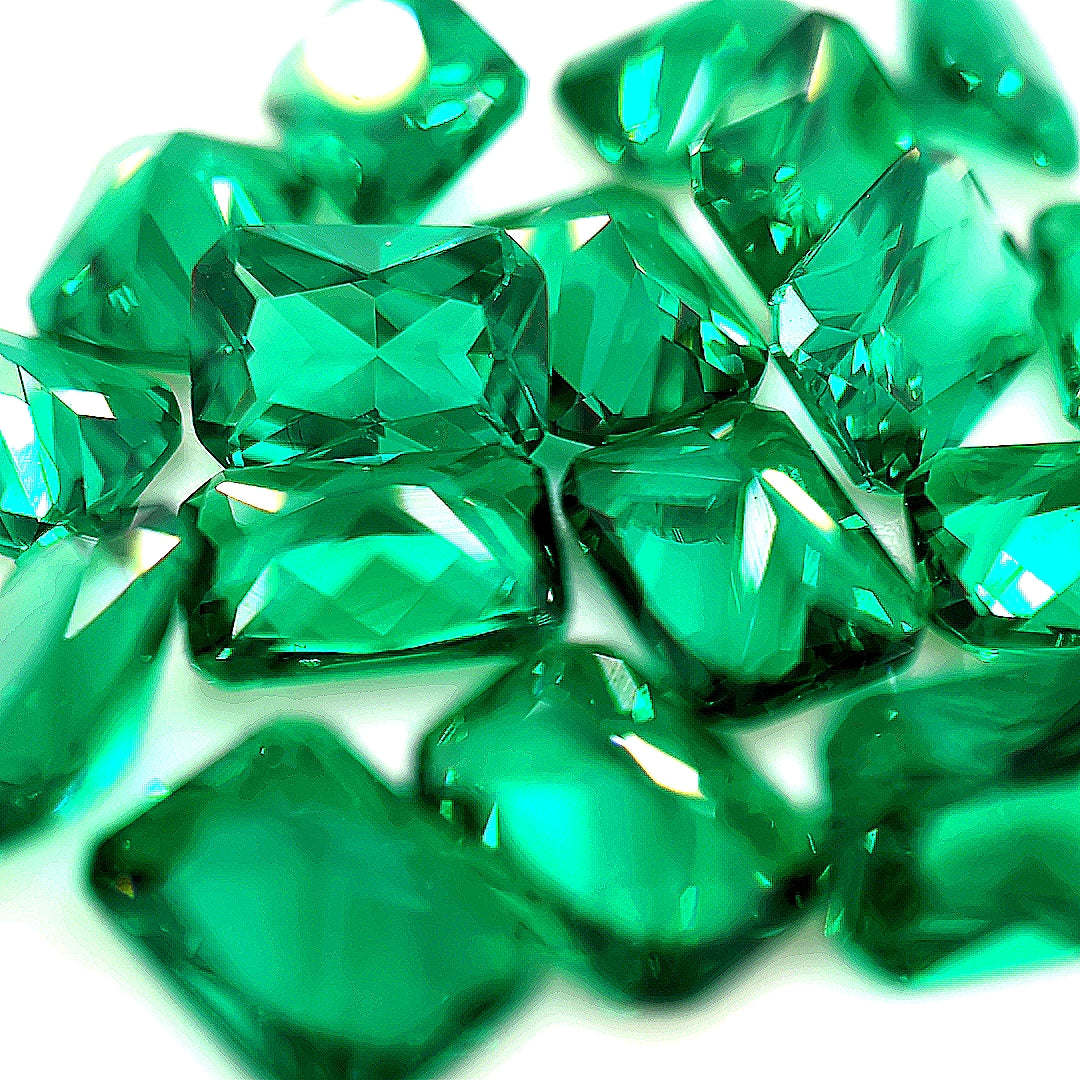 Octagon Green Nano Crystal