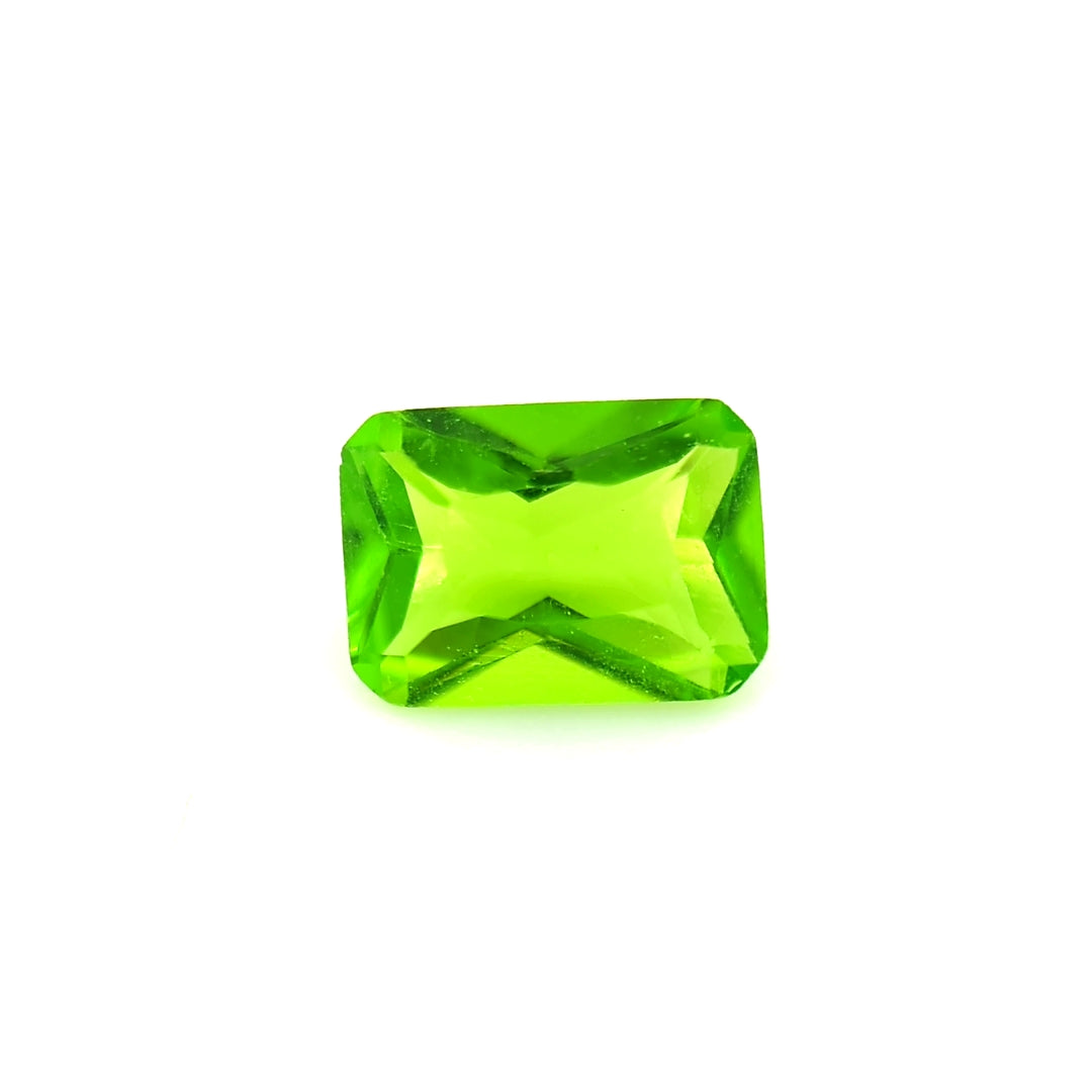 Octagon Peridot Glass