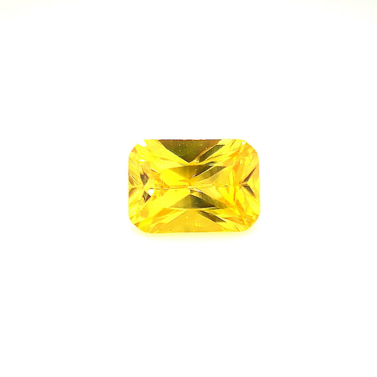 Octagon Yellow CZ