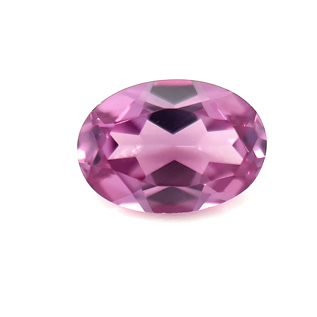 Oval Synthetic Alexandrite (Color Change Sapphire) Corundum in White Light