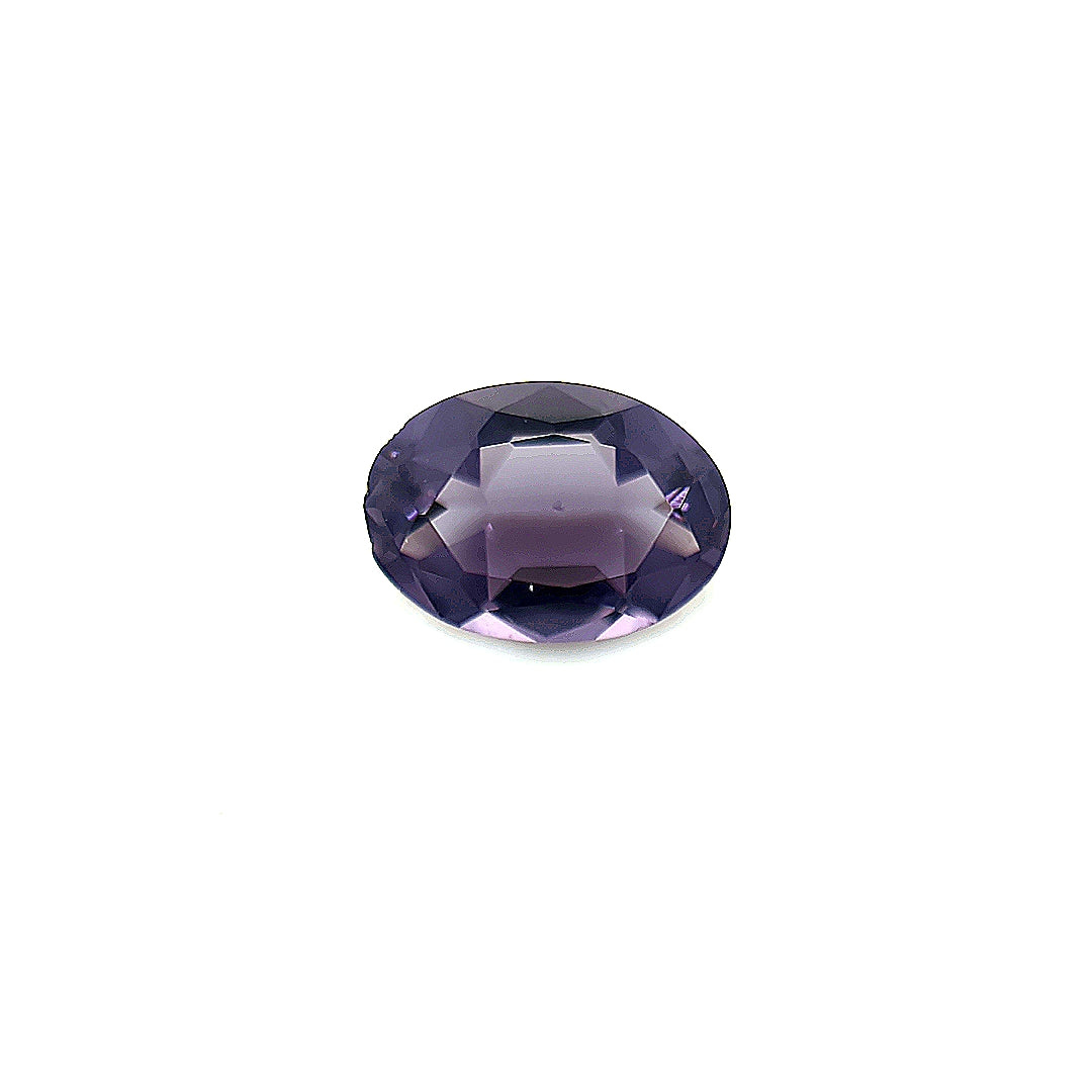 Oval Amethyst Glass