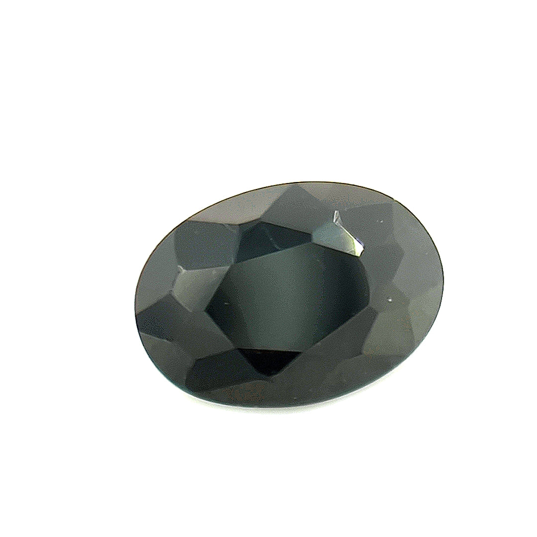 Oval Black CZ