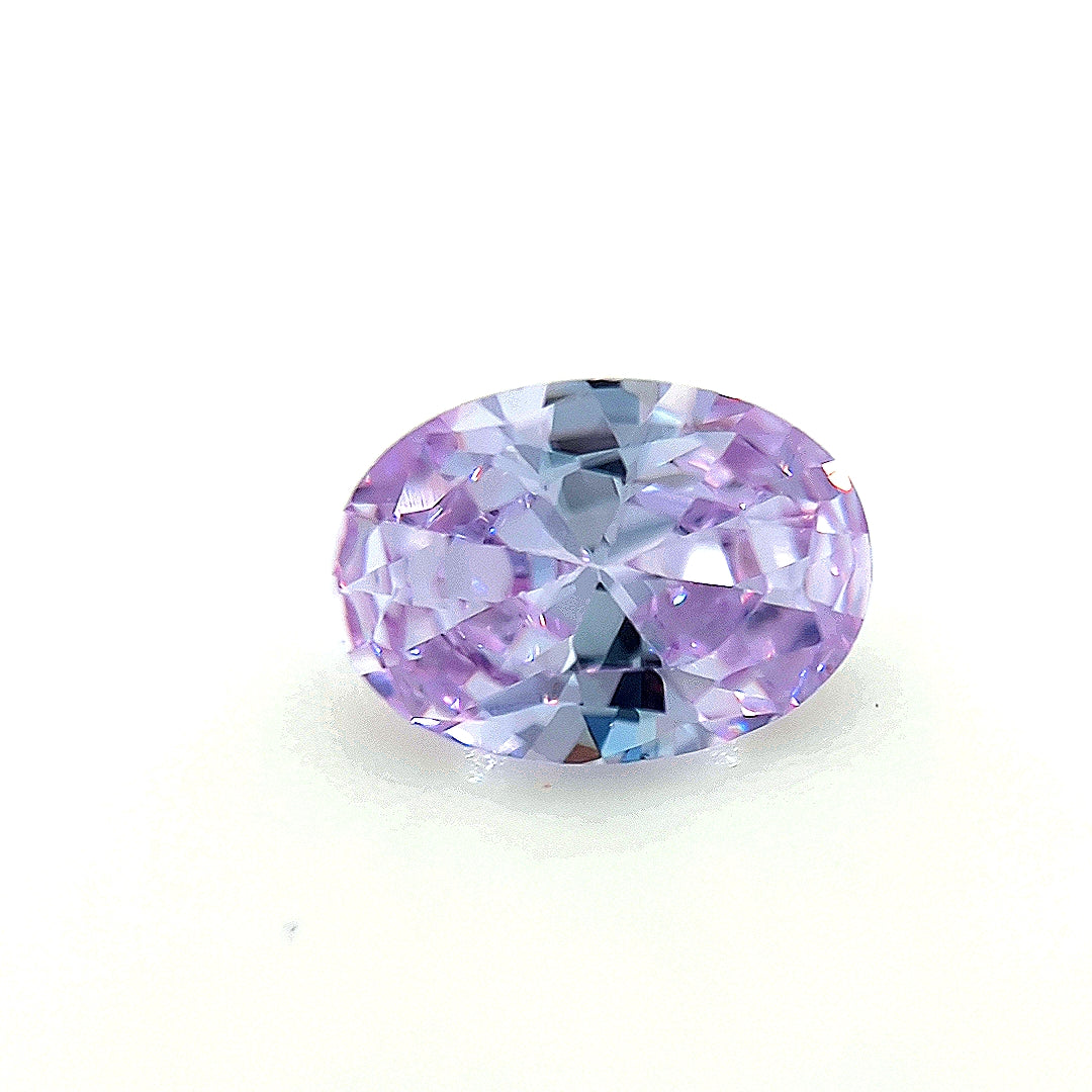 Oval Lavender CZ