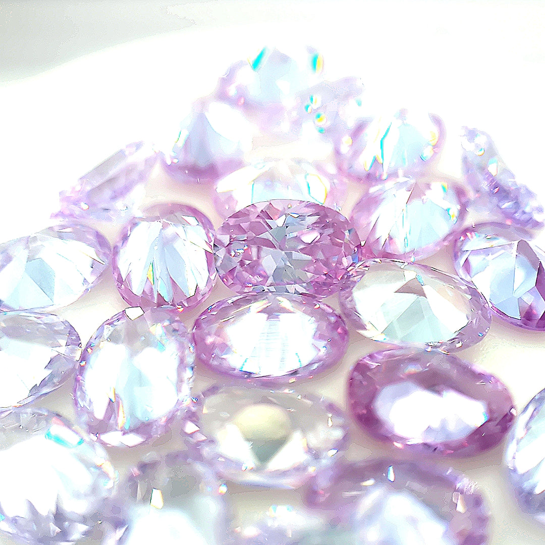 Oval Lavender CZ