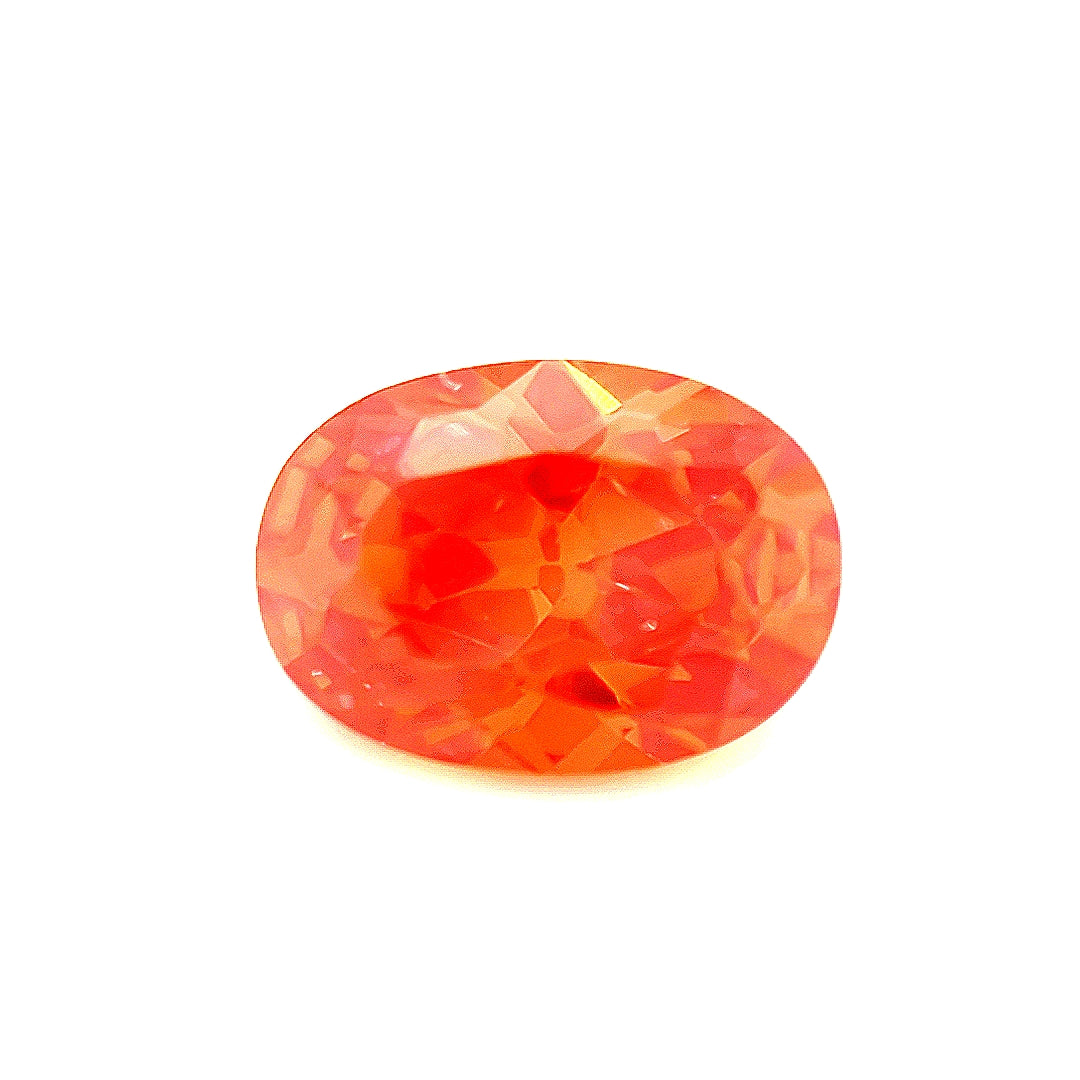 Oval Orange CZ