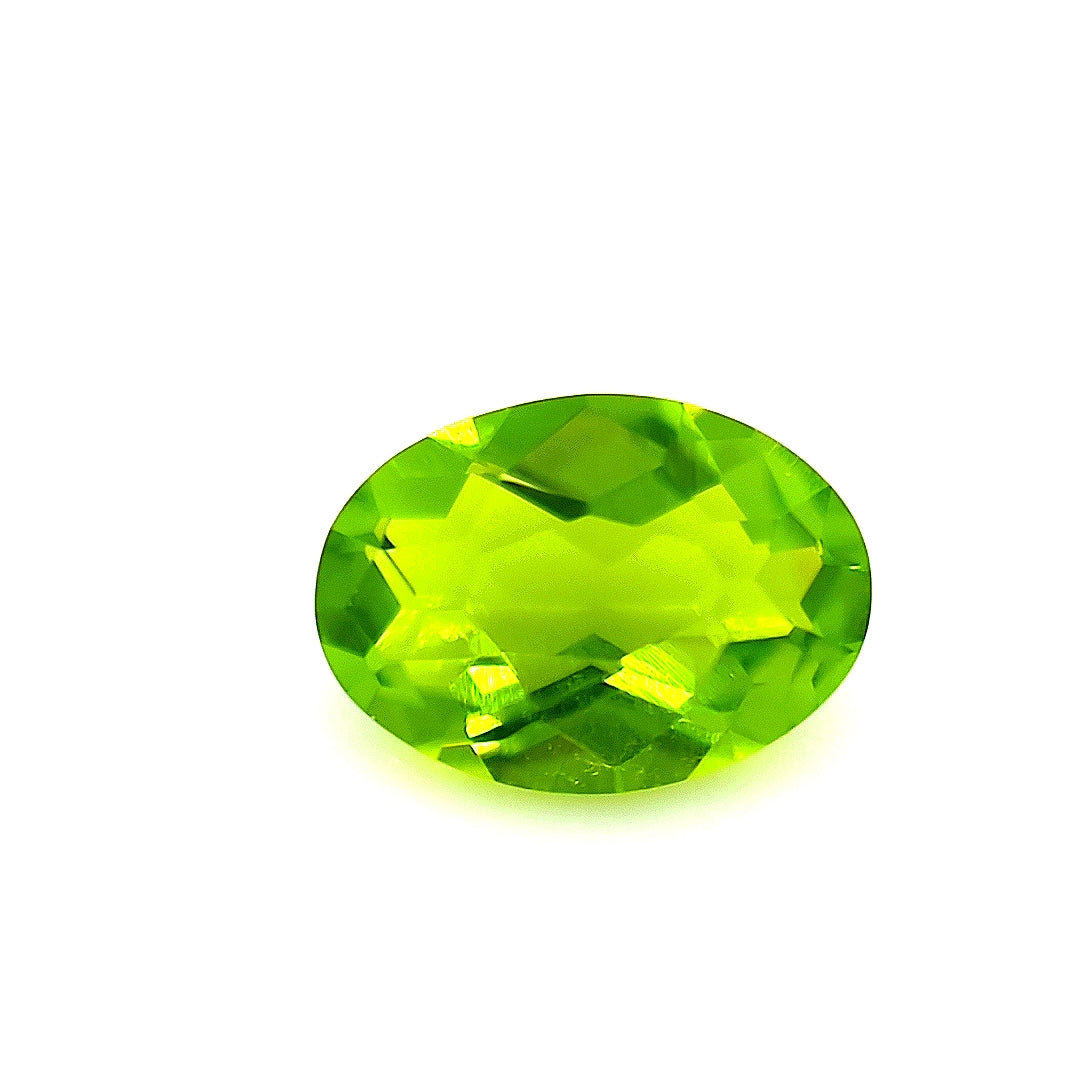 Oval Peridot Glass