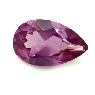 Pear Synthetic Alexandrite (Color Change Sapphire) Corundum