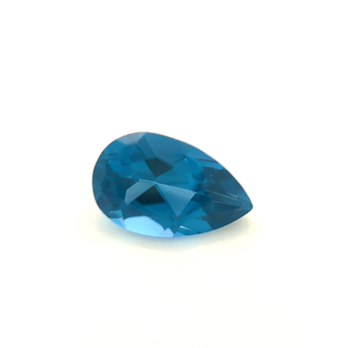 Pear Synthetic Blue Zircon Spinel