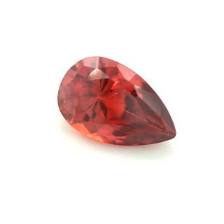 Pear Garnet CZ