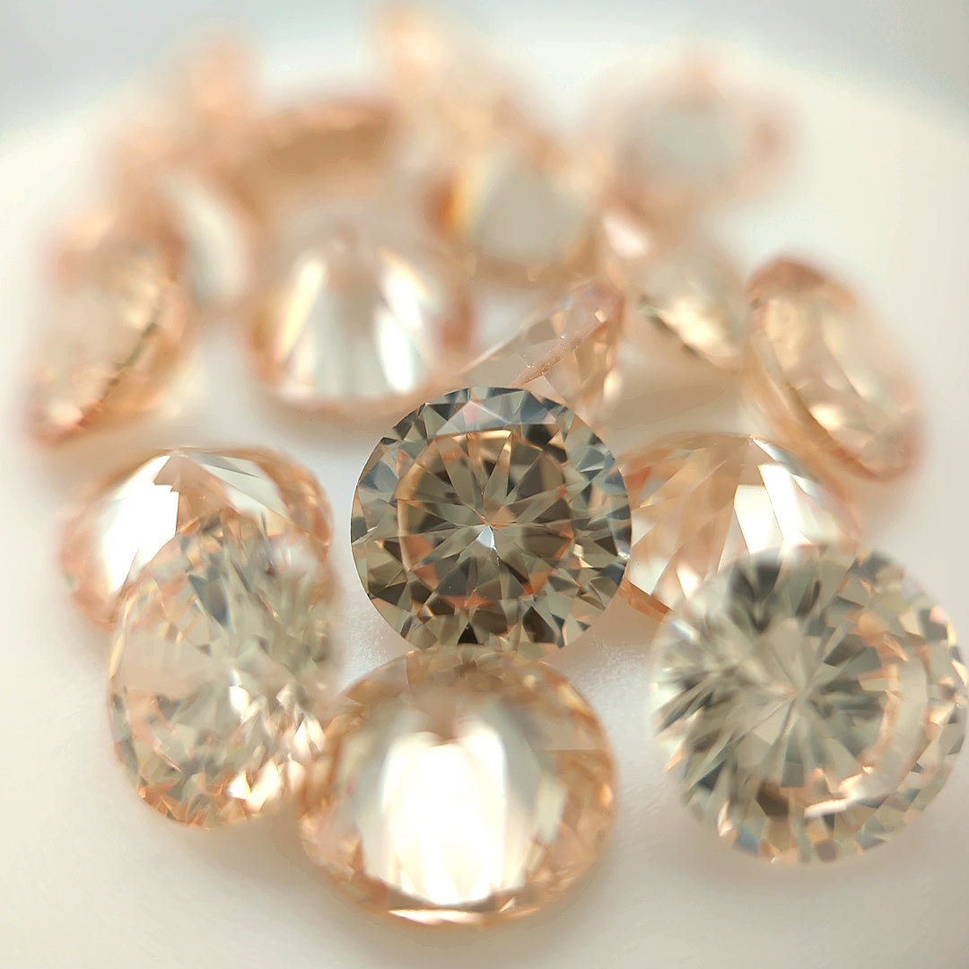 Round Champagne CZ