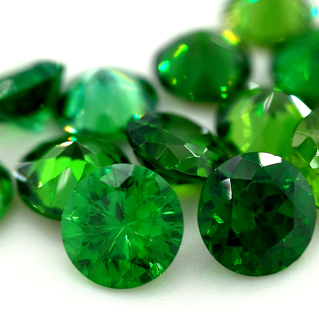 Round Green CZ