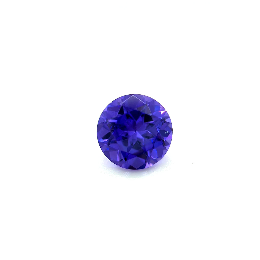 Round Tanzanite CZ