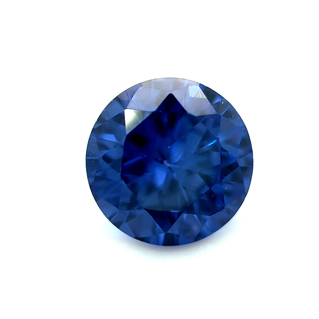 Round Tanzanite CZ