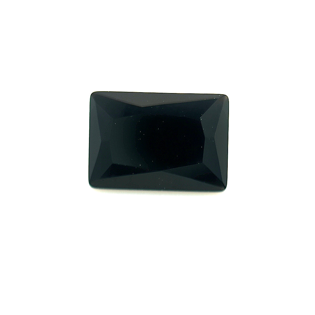 Rectangle Black Glass