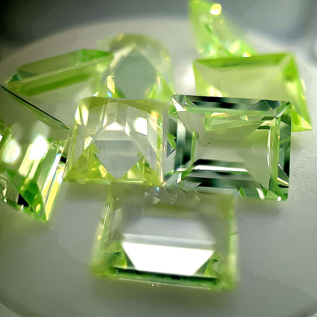 Rectangle Lime CZ