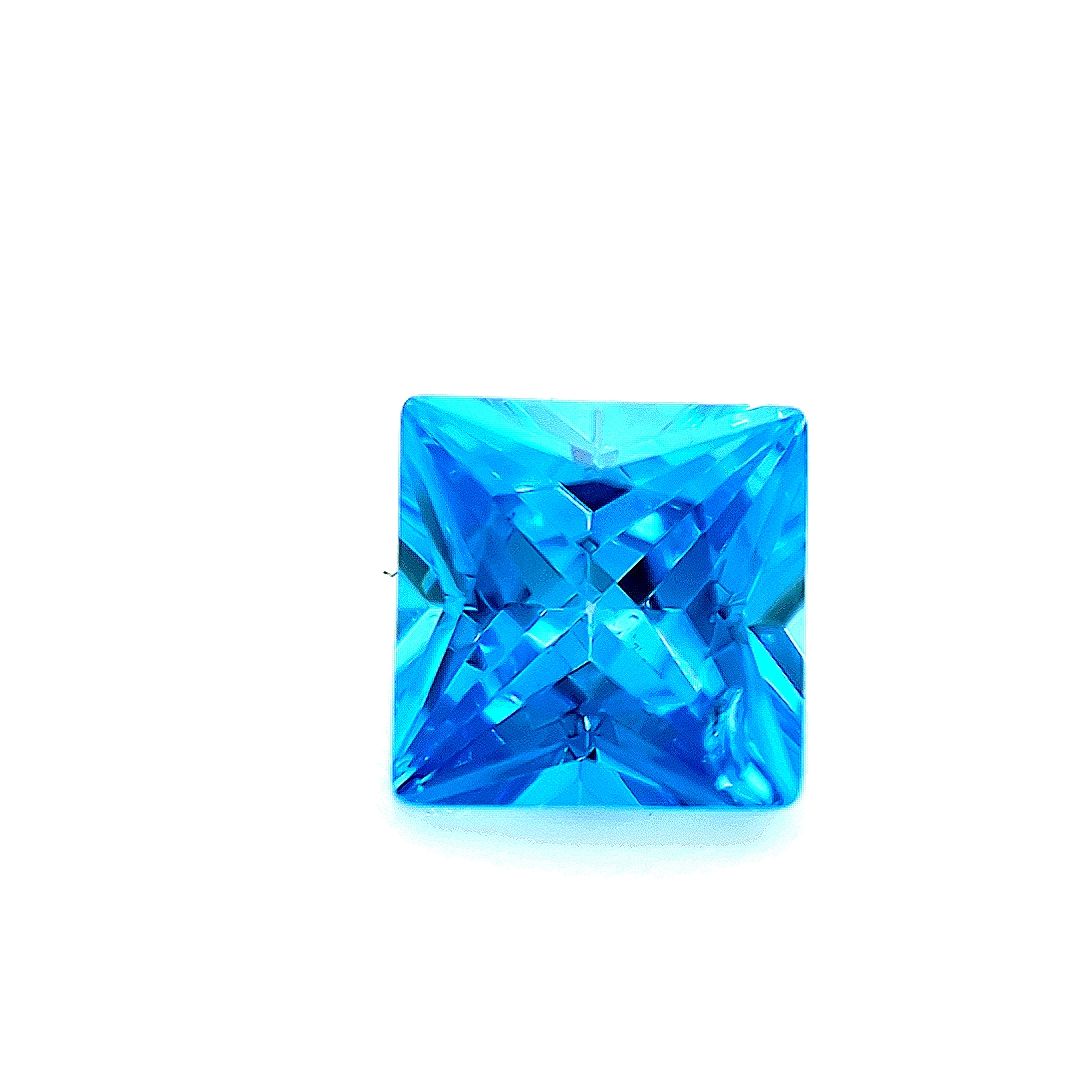 Square Blue CZ