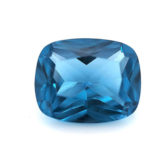 Rectangle Cushion Synthetic Blue Zircon Spinel
