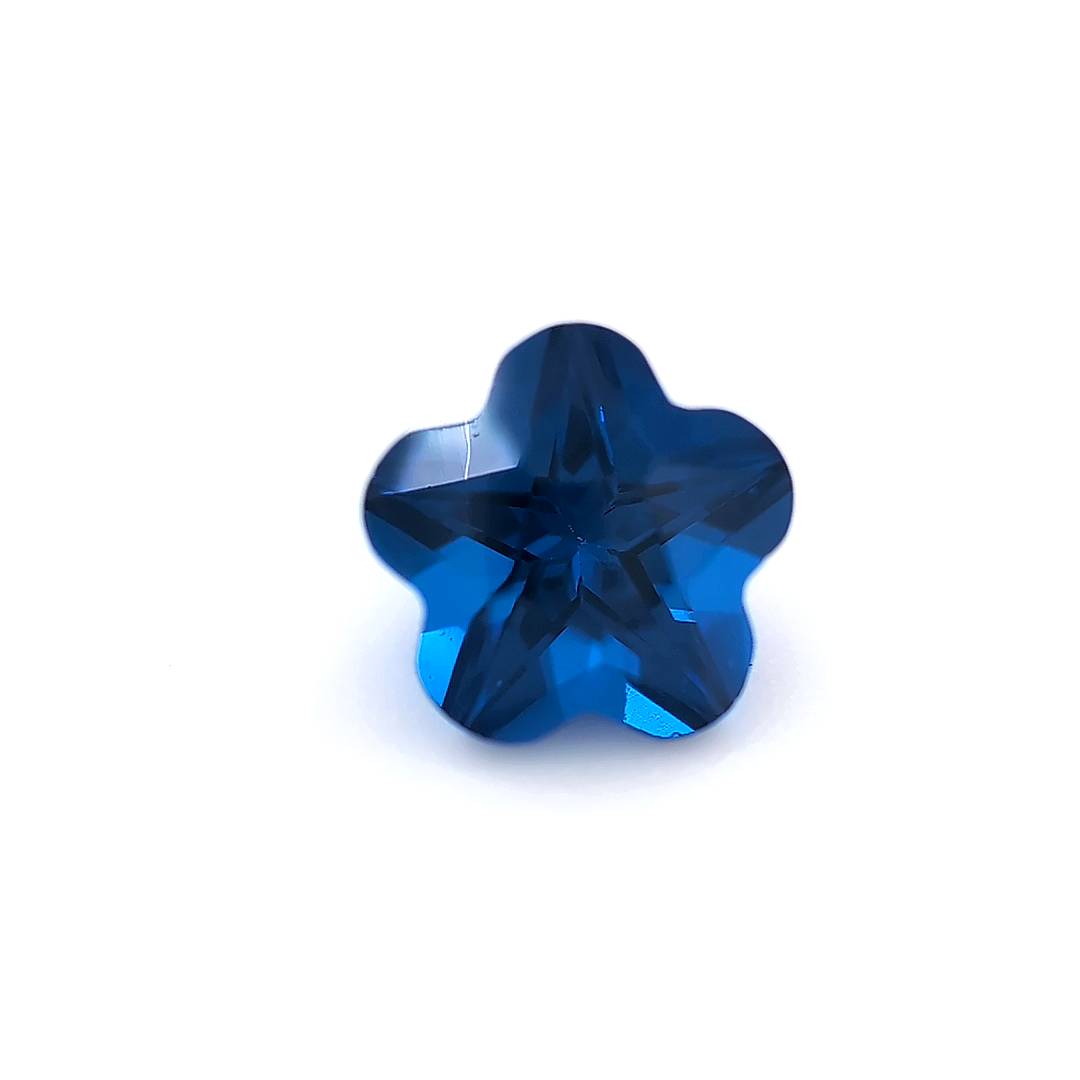 Flower Synthetic Blue Spinel