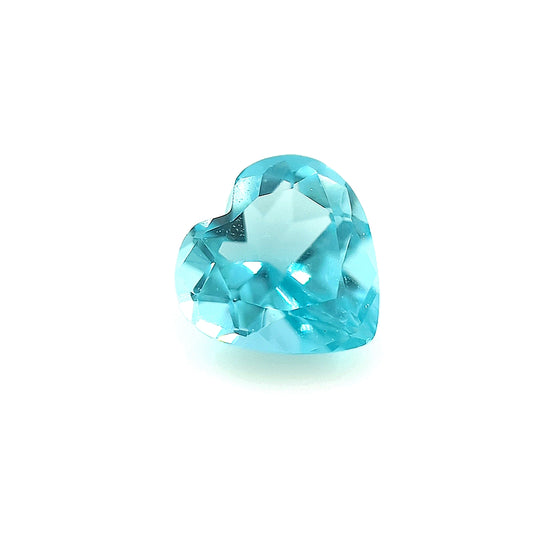 Heart Aquamarine Glass