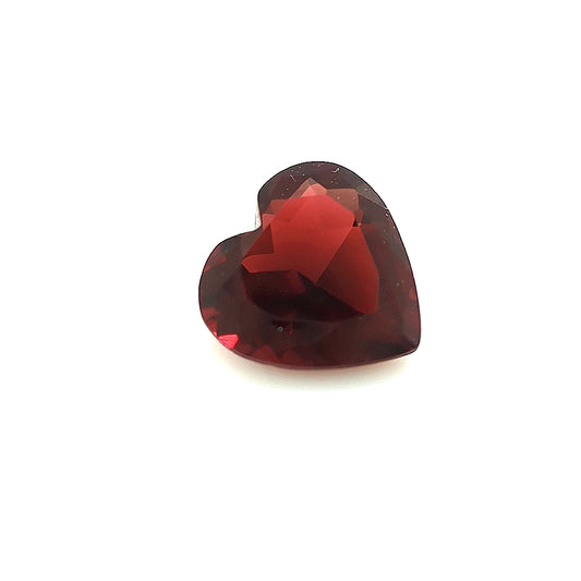 Heart Garnet Glass