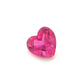 Heart Synthetic Pink Corundum