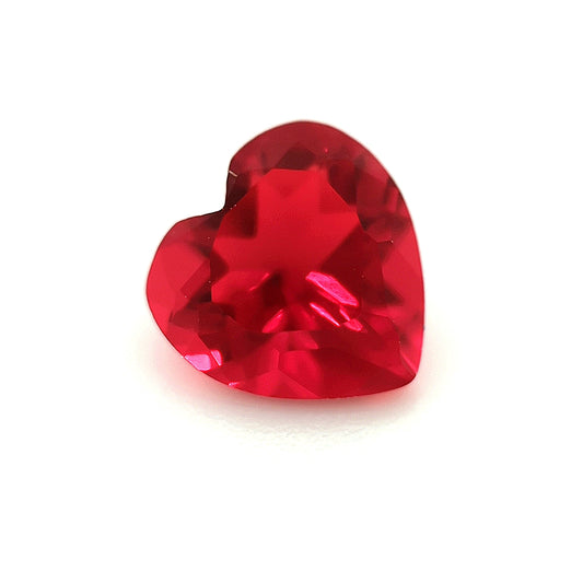 Heart Red Glass
