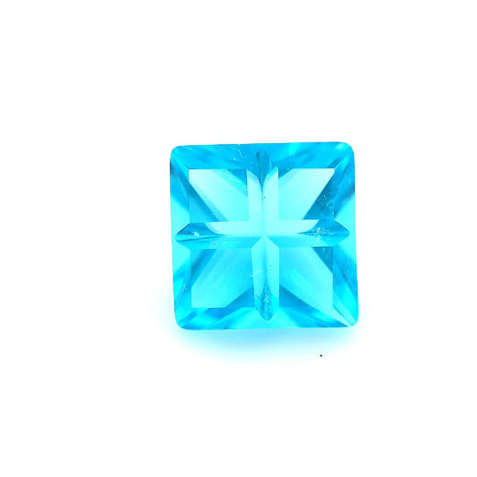 Invisible Square Blue Zircon Glass